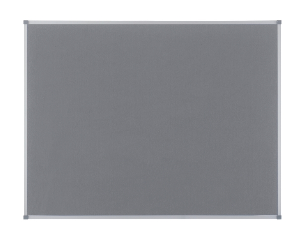 Panou NOBO din material textil gri, 900x600mm