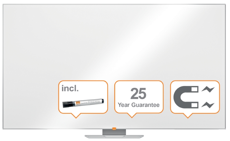 Tabla NOBO Prestige Widescreen 85" magnetica din otel emailat, 1880x1060