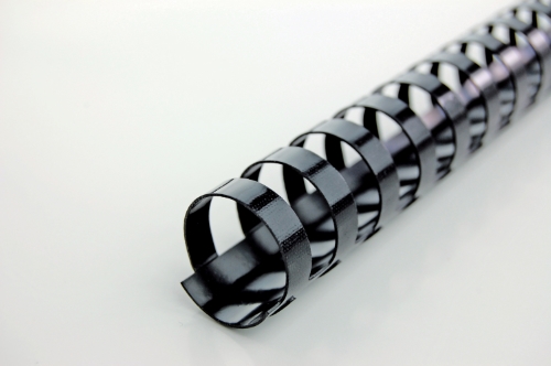 Spira plastic GBC 21 inele, 12mm A4, negru, 95 coli, 100 buc./set Spira plastic GBC 21 inele, 12mm A4, negru, 95 coli, 100 buc./set