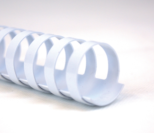Spira plastic GBC 21 inele, 12mm A4, alb, 95 coli, 100 buc./set Spira plastic GBC 21 inele, 12mm A4, alb, 95 coli, 100 buc./set