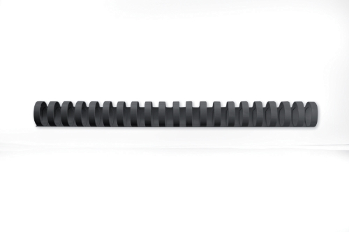 Spira plastic GBC 21 inele, 22mm A4, negru, 195 coli, 100 buc./set Spira plastic GBC 21 inele, 22mm A4, negru, 195 coli, 100 buc./set