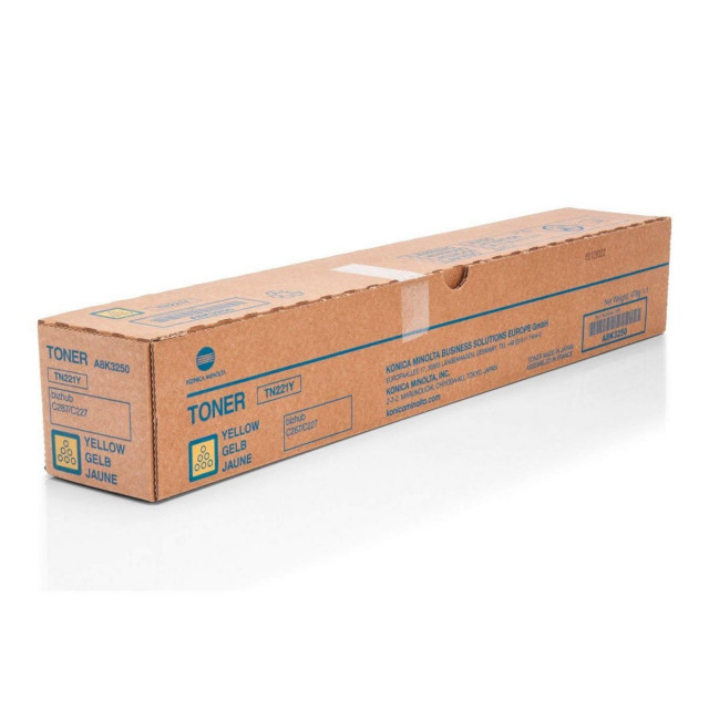 CARTUS TONER MINOLTA PENTRU BIZHUB C257i 24K YELLOW TN227Y ORIGINAL