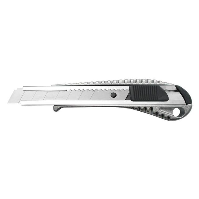 CUTTER MARE 18mm CU SINA METALICA SI 10 LAME REZERVA PROFESIONAL
