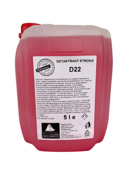 Detartrant Strong New Perfume D22 5000ml [5 LITRI]