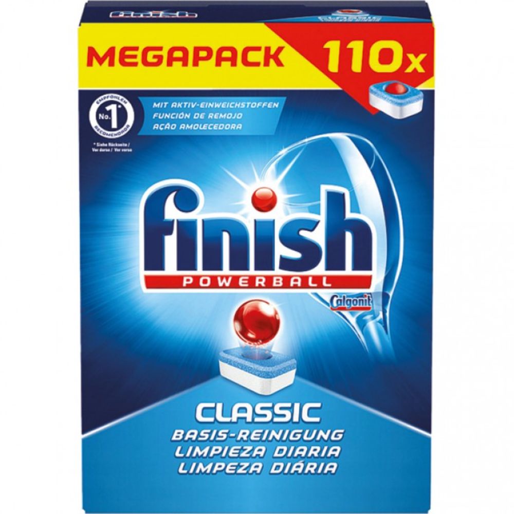 TABLETE PENTRU MASINA DE SPALAT VASE FINISH CLASSIC EVERYDAY CLEAN 110 BUC/CUT