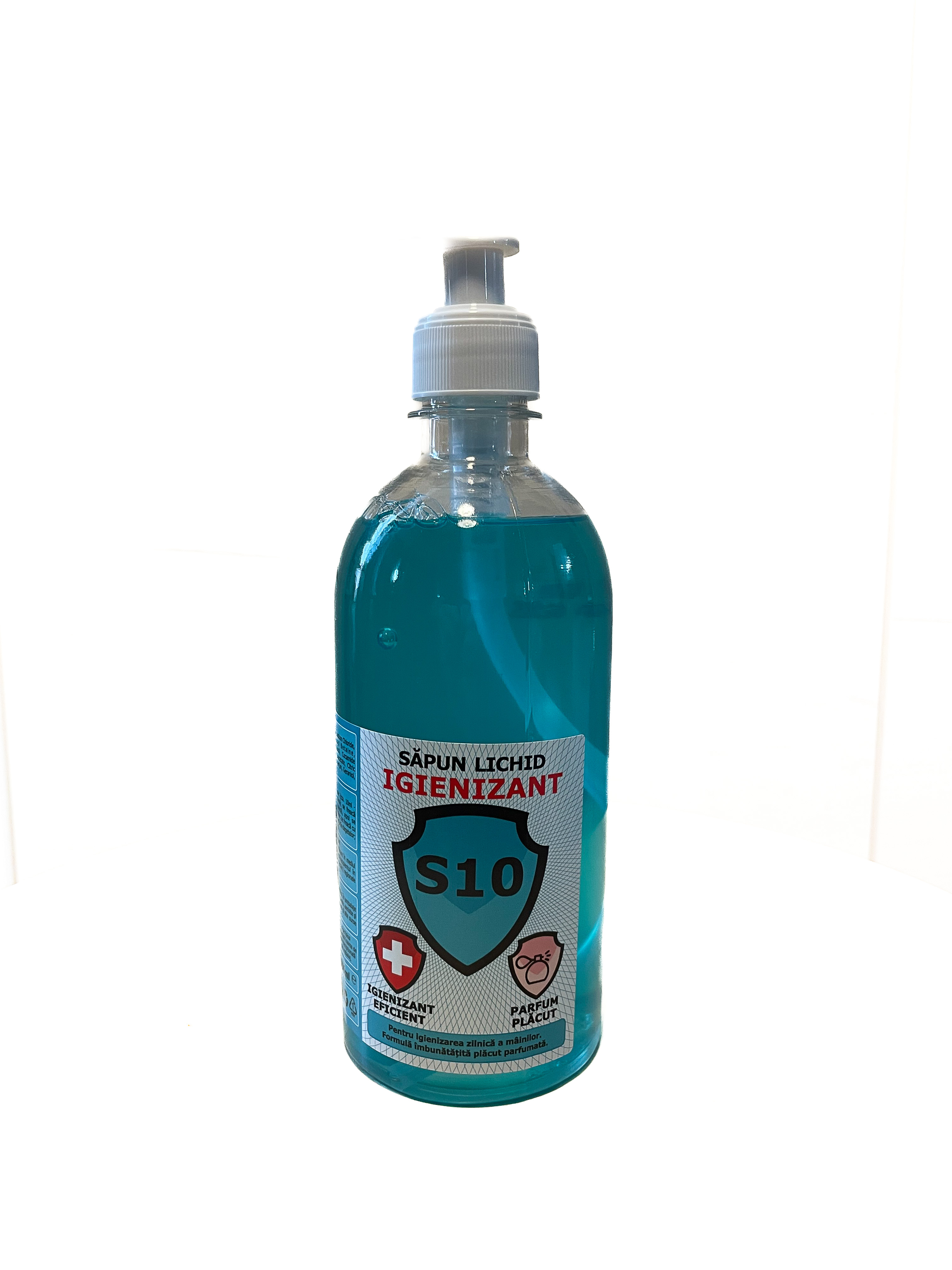 Sapun lichid igienizant S10 parfumat cu pompita 500ml