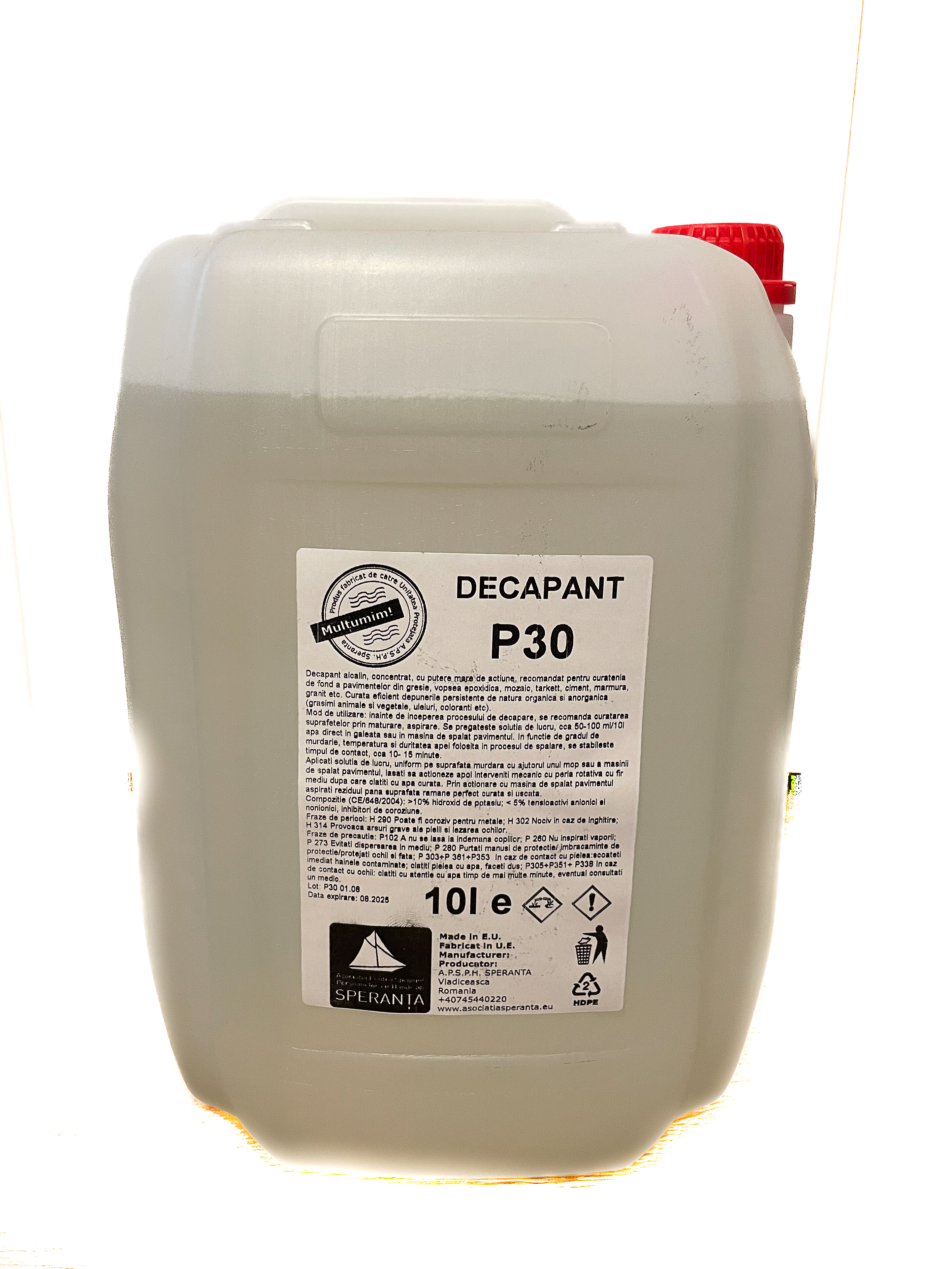 Decapant pavimente P30 10000ml [10 LITRI]