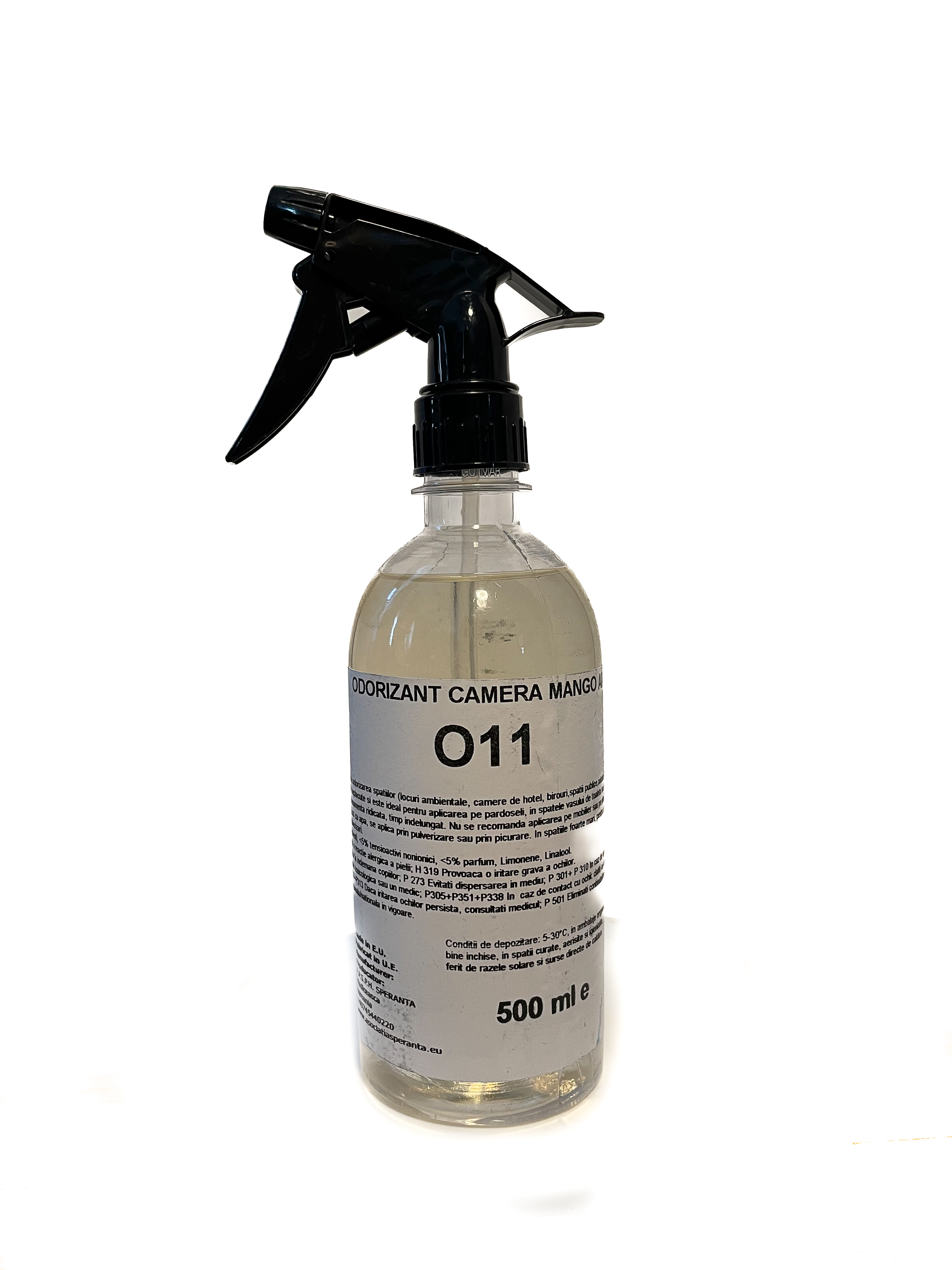 Odorizant de camera si textile cu pulverizator spray O11 Mango Air 500ml