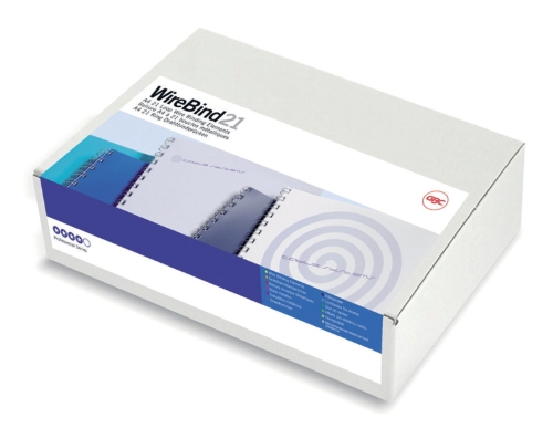 Spira metalica GBC 21 inele, 10mm, A4, alb, 85 coli, 100 buc/set Spira metalica GBC 21 inele, 10mm, A4, alb, 85 coli, 100 buc/set